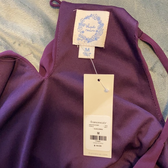 Short purple dress NWT - Picture 3 of 4